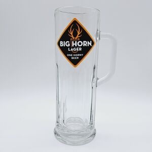MR MIKES | Big Horn Lager / Antler Ale tall beer glass